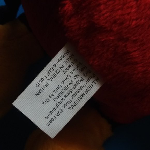 Plush Mickey & MINNIE MOUSE Disney NWT Junior Land World Gift Stuffed Walt Love - Picture 8 of 9